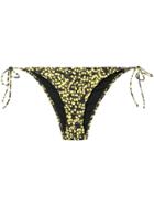 Ganni Floral Bikini Bottoms - Black