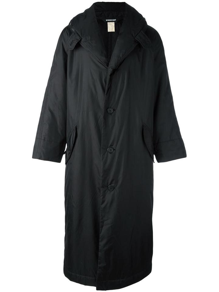 Issey Miyake Vintage Padded Coat - Black