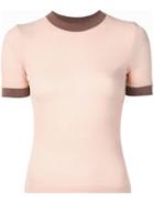 Acne Studios Distressed Ringer T-shirt - Pink