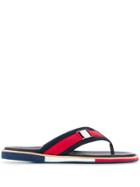 Baldinini Canvas Strap Flips - Blue