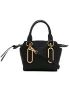 See By Chloé Mini 'paige' Crossbody Bag, Women's, Black, Calf Leather