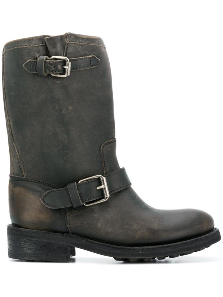 Ash Toxic Mid-calf Boots - Black