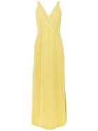 Mara Mac Long Dress - Yellow & Orange