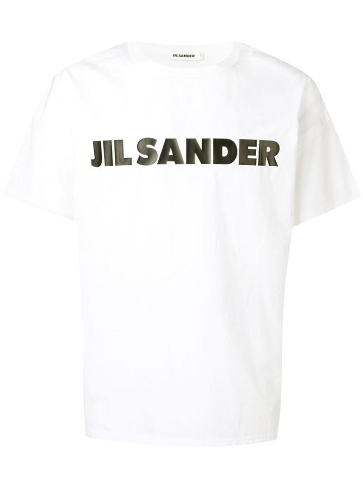 Jil Sander Logo T-shirt - White