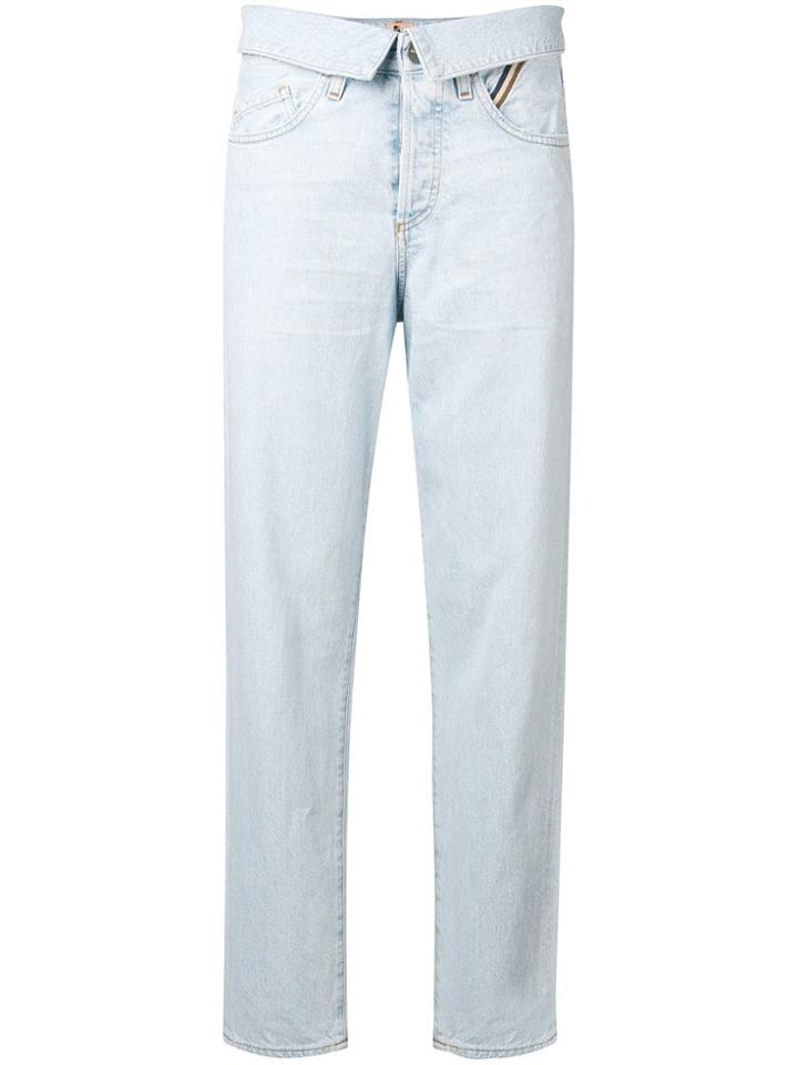 Jean Atelier Flip Straight-leg Jeans - Blue