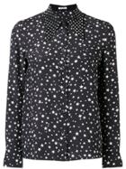 Miu Miu Star Print Blouse - Black
