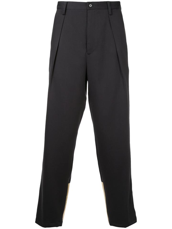 Guild Prime Metallic Panel Trousers - Black