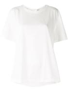 Le Ciel Bleu Drape Back T-shirt - White