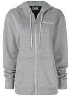 Karl Lagerfeld Karl's Essential Zip Hoodie - Grey