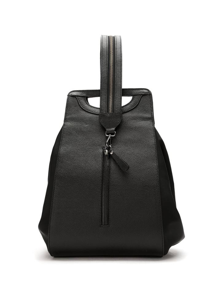 Sarah Chofakian Multifuncional Leather Tote Bag - Black