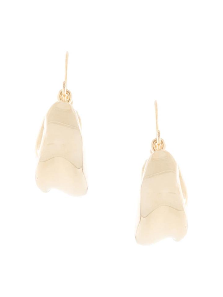 Jil Sander Fluid Earrings - Gold