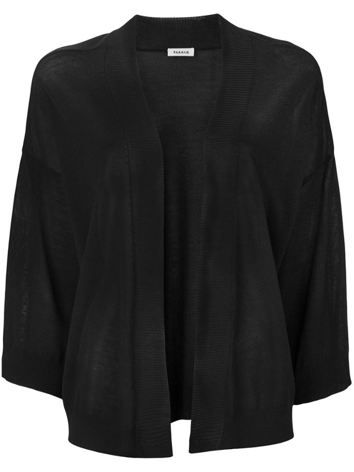 P.a.r.o.s.h. Rama Cardigan - Black