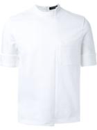 Fad Three Deconstructed T-shirt, Men's, Size: S, White, Cotton