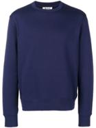 Acne Studios Regular Fit Sweatshirt - Blue