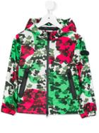 Ai Riders On The Storm Kids - Camouflage Print Jacket - Kids - Polyester - 8 Yrs, Boy's, Green