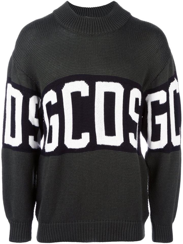 Gcds 'pull Lettering Logo' Sweater