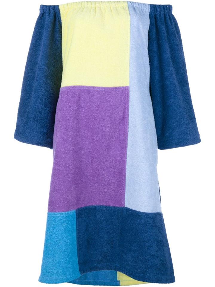 Lisa Marie Fernandez Patchwork Dress - Multicolour
