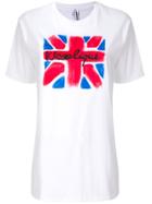 Alcoolique Flag Graphic T-shirt - White