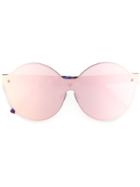 House Of Holland 'on A Lens' Sunglasses - Pink & Purple