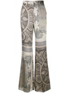 Etro Flared Trousers - Grey
