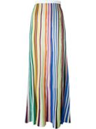 Missoni Striped Knit Maxi Skirt, Women's, Size: 44, Silk/polyester/spandex/elastane/rayon