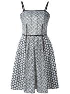 Blumarine Broderie Anglaise Dress, Women's, Size: 40, Black, Cotton/polyester