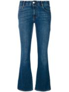 Stella Mccartney - Embroidered Dandy Jeans - Women - Cotton/polyester/spandex/elastane - 28, Blue, Cotton/polyester/spandex/elastane