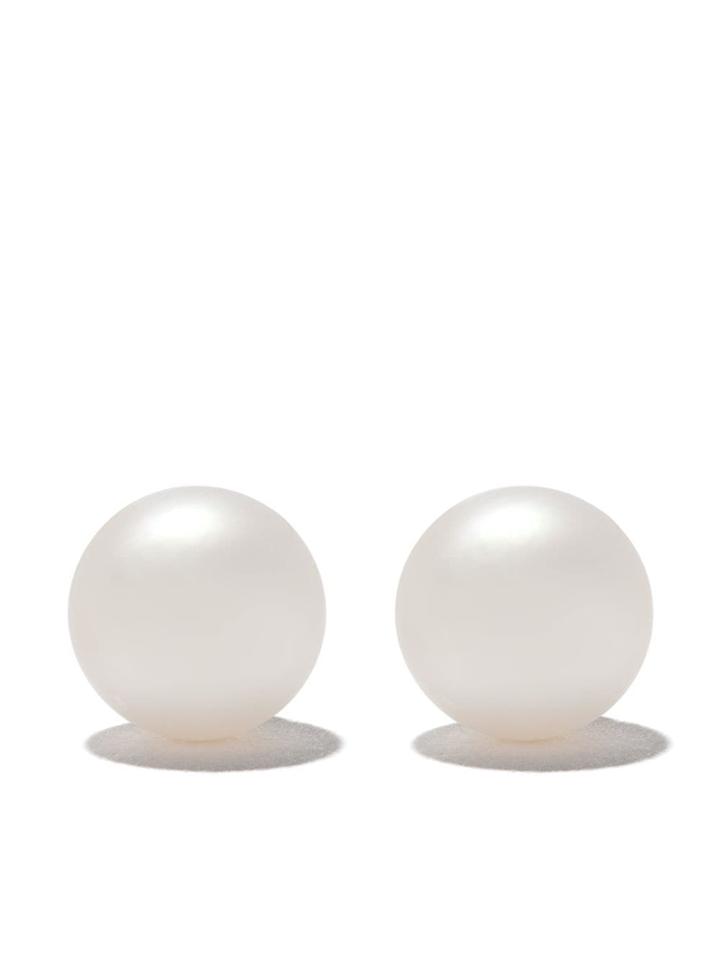 Yoko London 18kt White Gold Classic Akoya Pearl Stud Earrings - 7