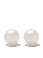 Yoko London 18kt White Gold Classic Akoya Pearl Stud Earrings - 7
