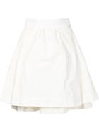 Moncler Layered A-line Skirt - White