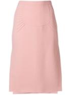 Nº21 High Low Skirt - Pink