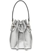 Fendi Mini Mon Tresor Bucket Bag - Silver