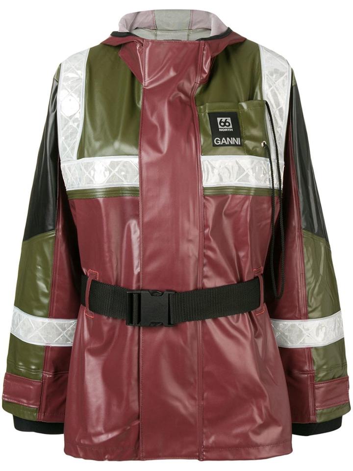 Ganni Ganni X 66&deg;north Flot Jacket - Red