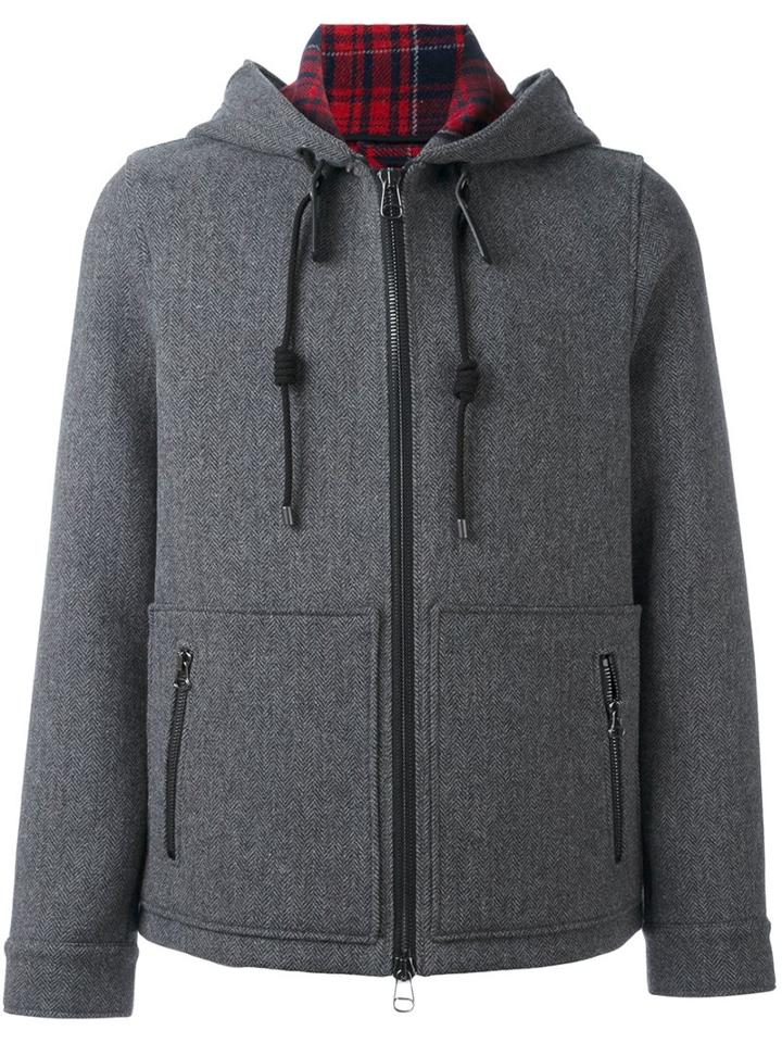 Lanvin Casual Zipped Hooded Jacket