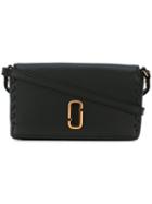 Marc Jacobs - Stitch Lined Shoulder Bag - Women - Cotton/leather - One Size, Black, Cotton/leather