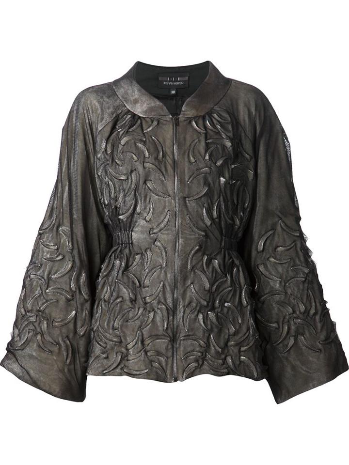 Iris Van Herpen Embossed Tooth Jacket