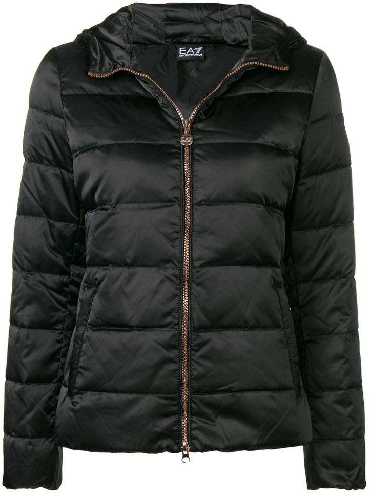 Ea7 Emporio Armani Classic Padded Jacket - Black