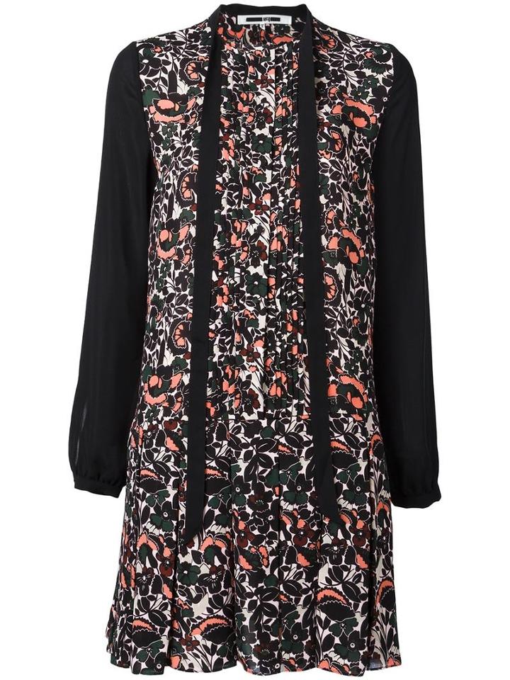 Mcq Alexander Mcqueen Floral Print Dress, Women's, Size: 44, Polyester
