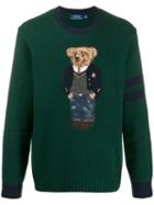 Polo Ralph Lauren Knitted Teddy Jumper - Green