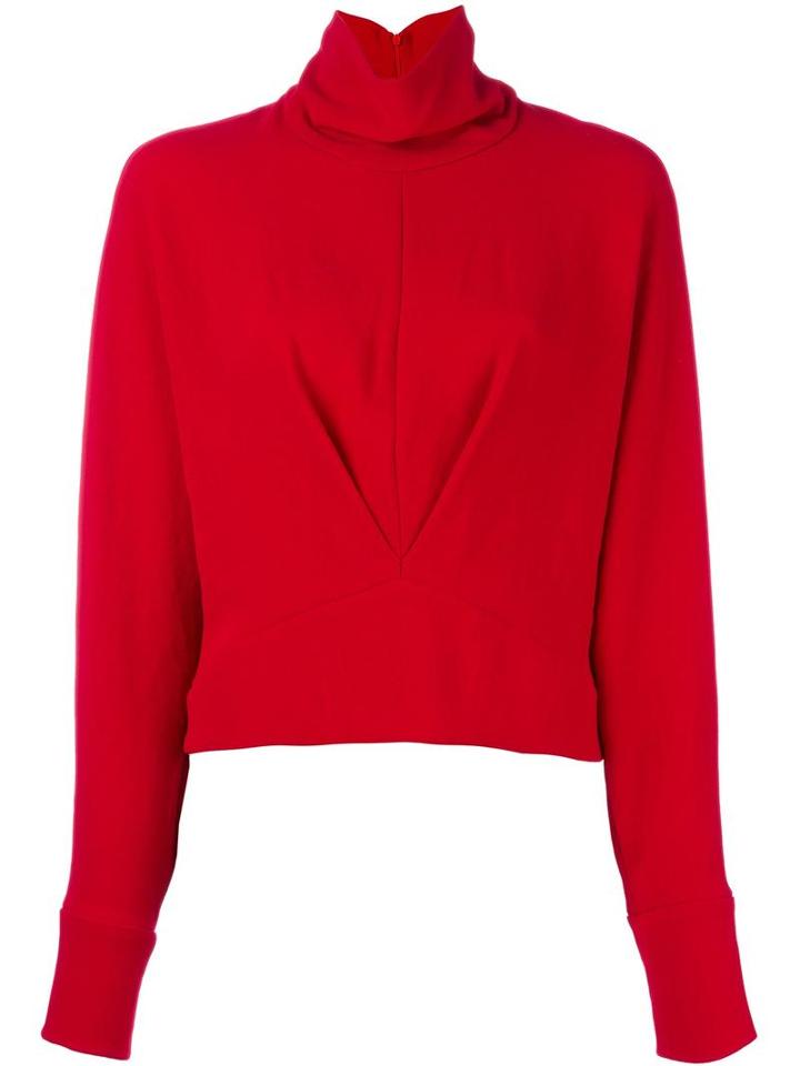 Iro 'greta' Blouse, Women's, Size: 38, Red, Polyester