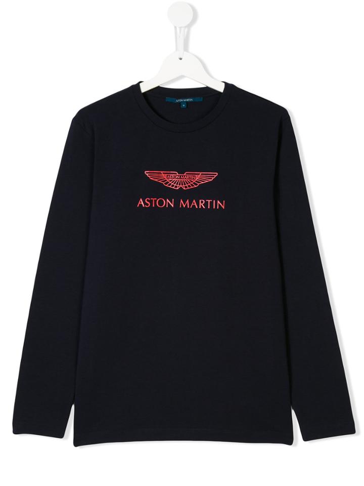 Aston Martin Kids Logo Sweater - Blue