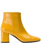 Casadei Rain Ankle Boots - Yellow & Orange