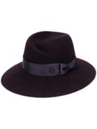 Maison Michel Bow Detail Hat - Purple