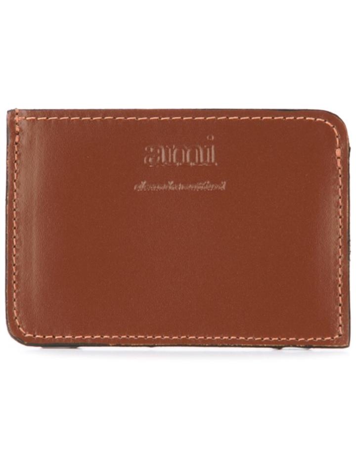 Ami Alexandre Mattiussi Cardholder - Brown
