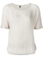 Eleventy Contrast Trim T-shirt