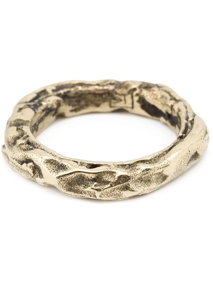 Simona Tagliaferri 'wrinkle' Ring - Metallic
