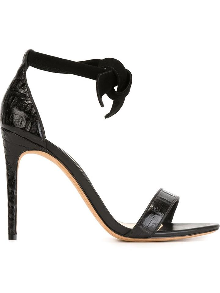 Alexandre Birman Tie Knot Detail Sandals