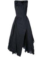 Maticevski Flared Midi Dress - Blue