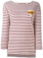 Chinti And Parker Stripe Heart Sailor T-shirt
