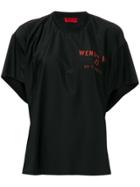 Wendy Jim Loose Fit Logo T-shirt - Black
